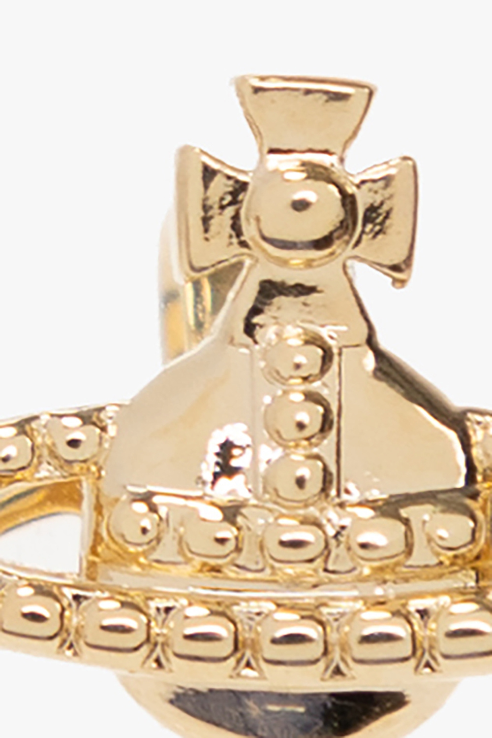 Gold 'Farah' earrings Vivienne Westwood